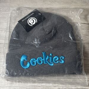 Cookies Beanie Grey And Blue